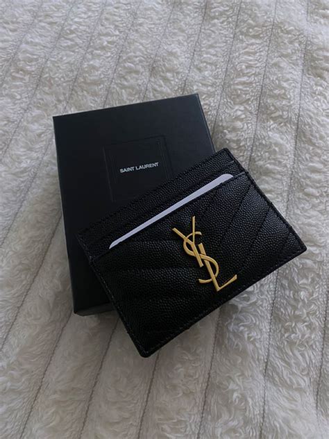 ysl card case sale|ysl cassandre card holder.